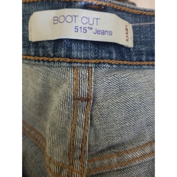 Levi's Women's Boot Cut Jeans - Blue - Picture 4 of 5